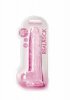 Realistyczne żelowe dildo penis na przyssawce różowy 25,4 cm